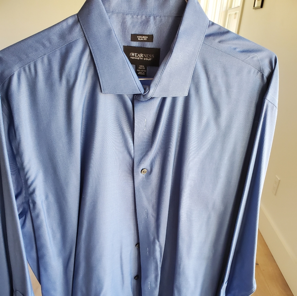 Kenneth Kole AWEARNESS Dress Shirt - 18.5" 34/35